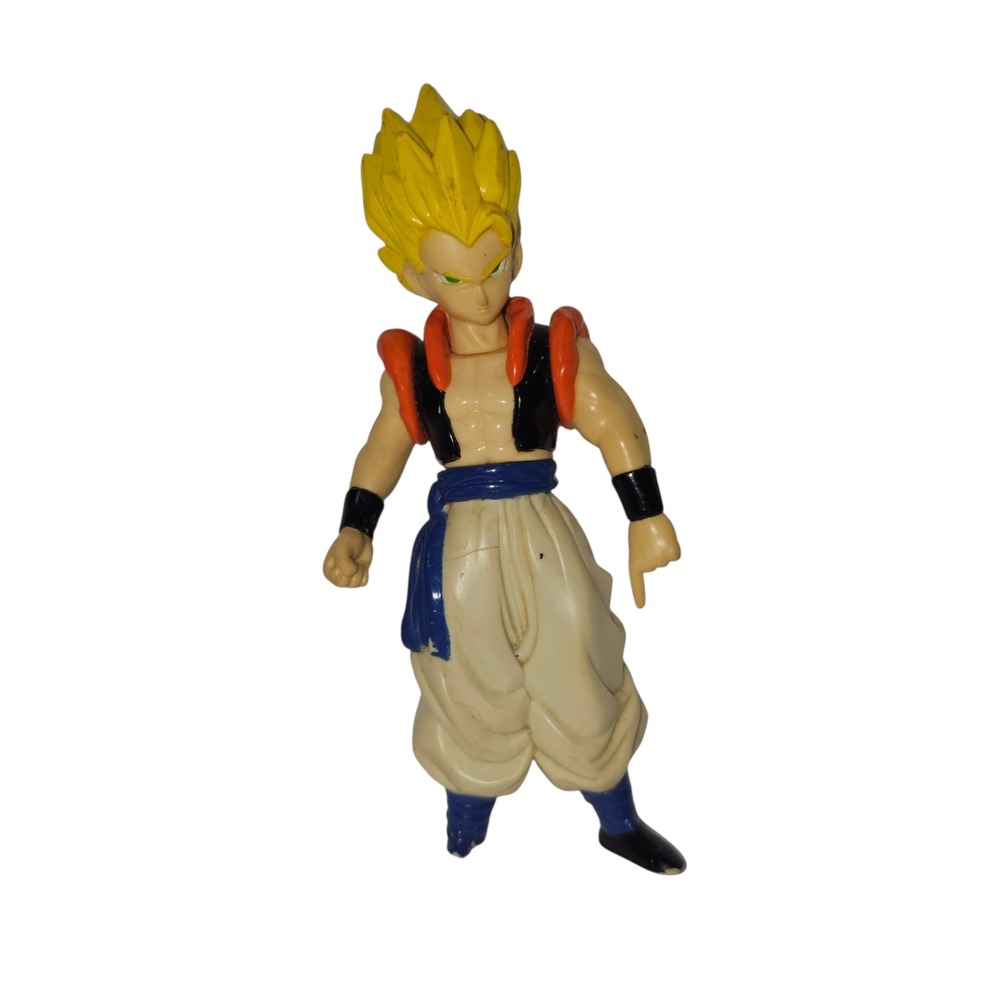 Dragon Ball Z Gogeta Action Figure Unisex Small Multi Fair 1989 Vintage DBZ Toy